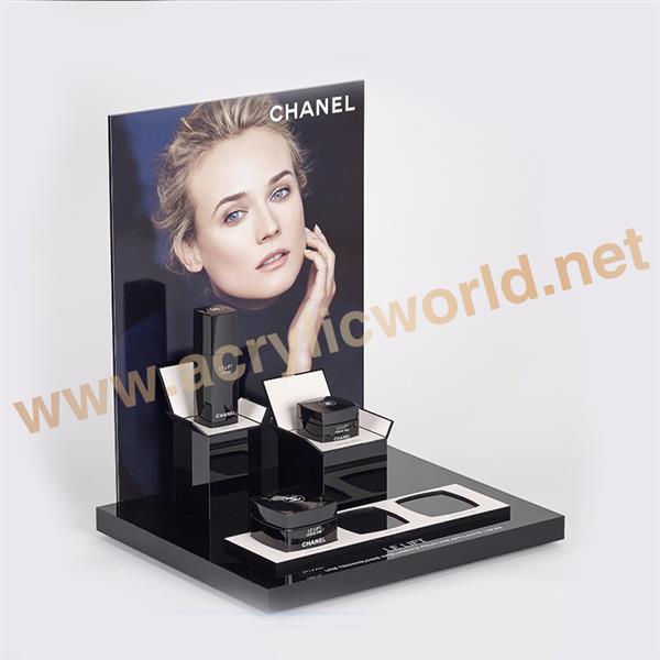 acrylic cosmetic display acrylic make up display cosmetic rack